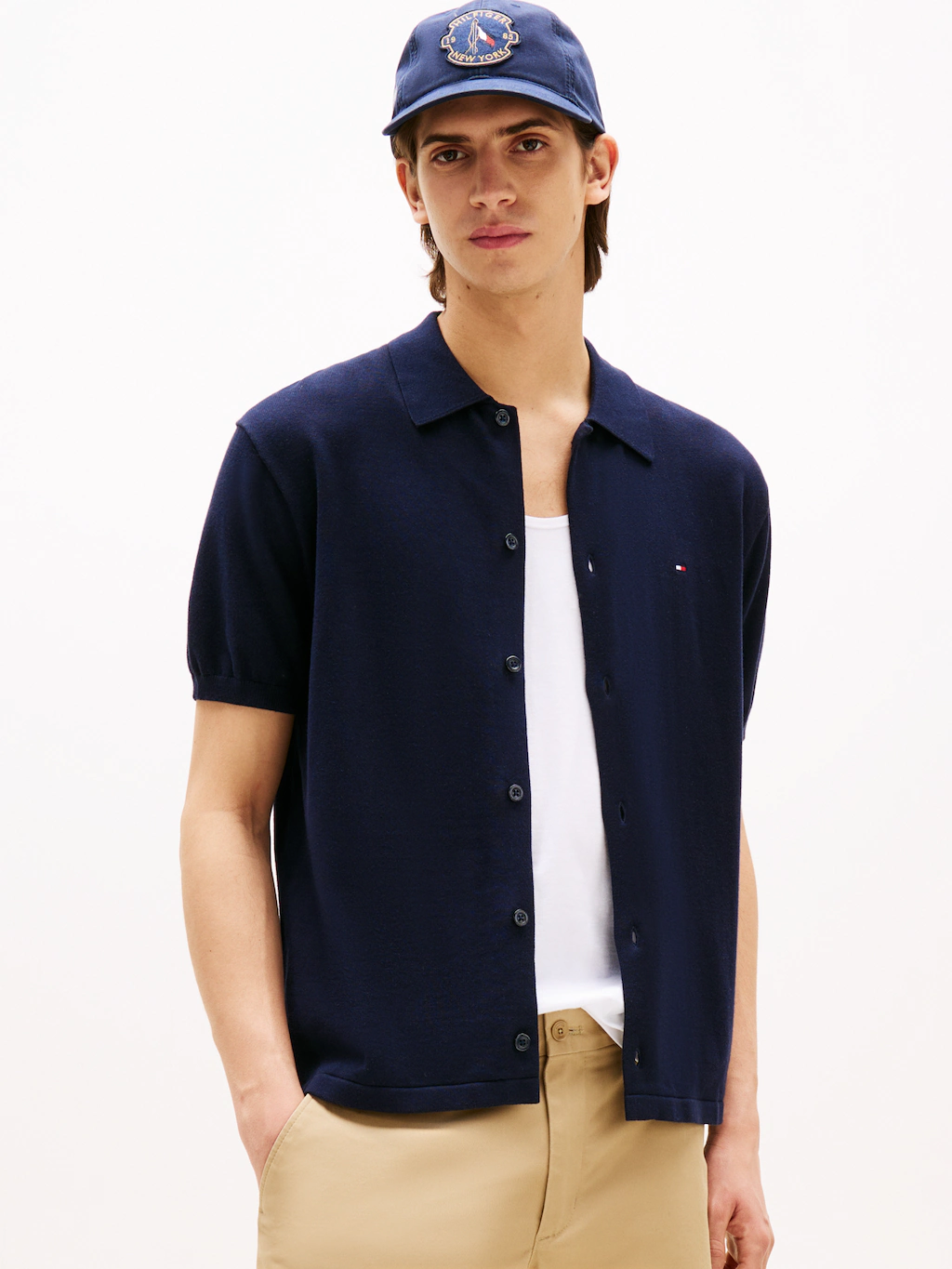 Tommy Hilfiger Kurzarmhemd "ESSENTIAL COTTON SS OVER SHIRT" günstig online kaufen