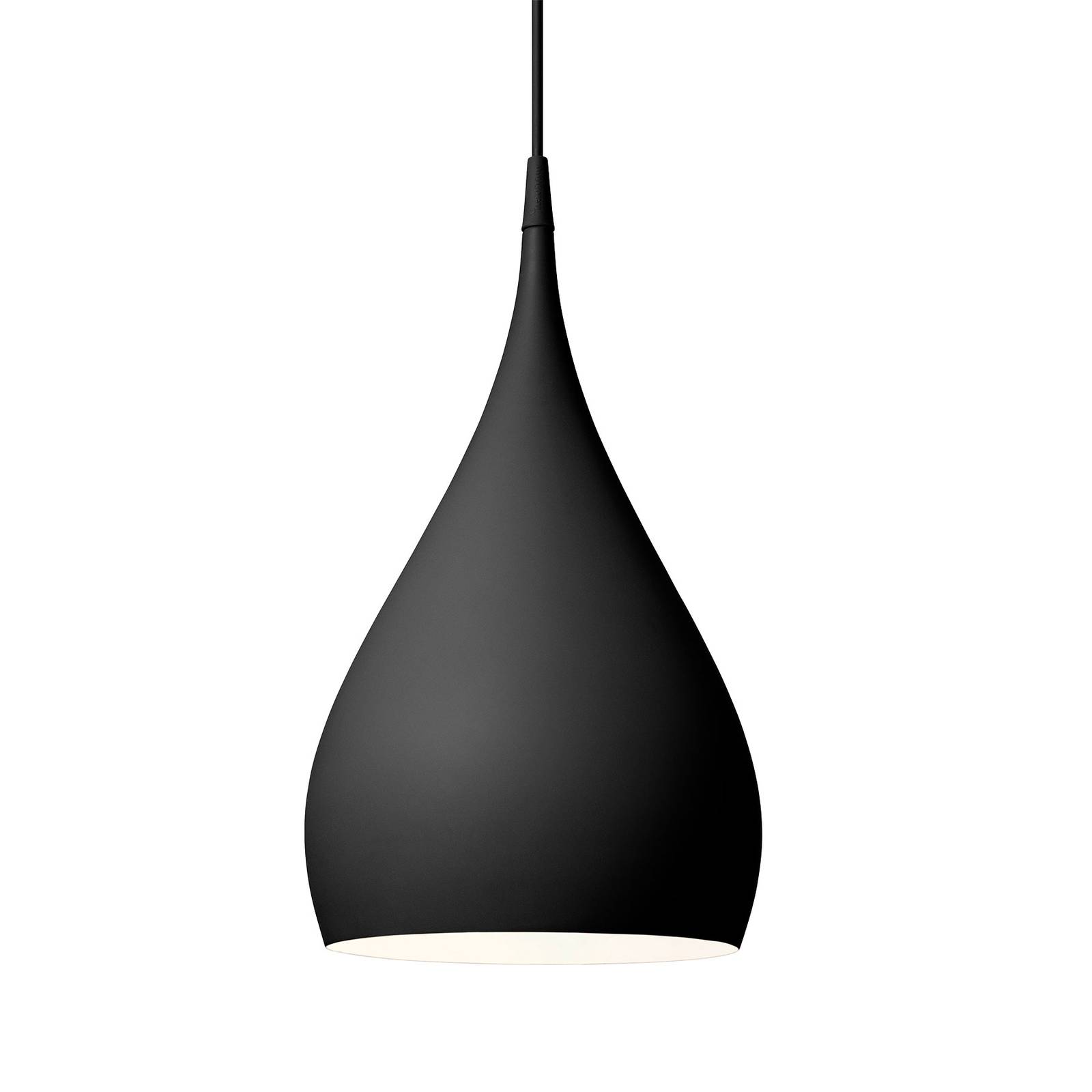 &Tradition - Spinning Light BH1 Pendelleuchte - schwarz/matt/H 45cm / Ø 25c günstig online kaufen