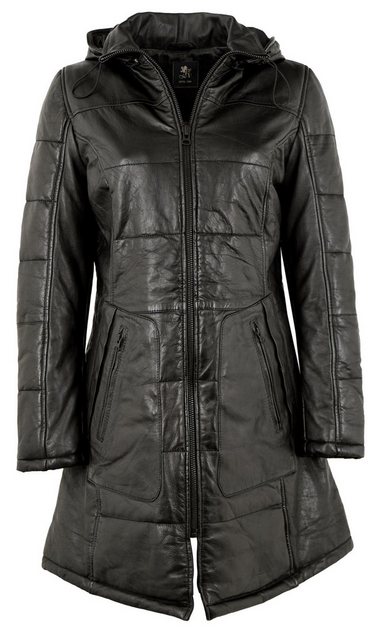 Otto Kern Lederjacke 100676/L OTTO KERN - Damen Ledermantel Steppmantel Kap günstig online kaufen