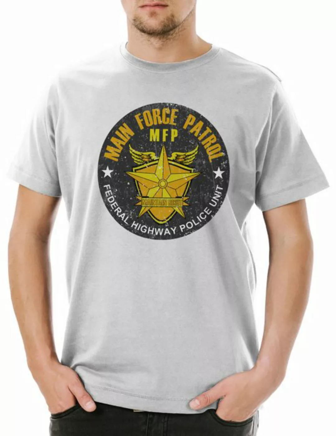 Urban Backwoods Print-Shirt Main Force Patrol Herren T-Shirt Mad Federal Hi günstig online kaufen