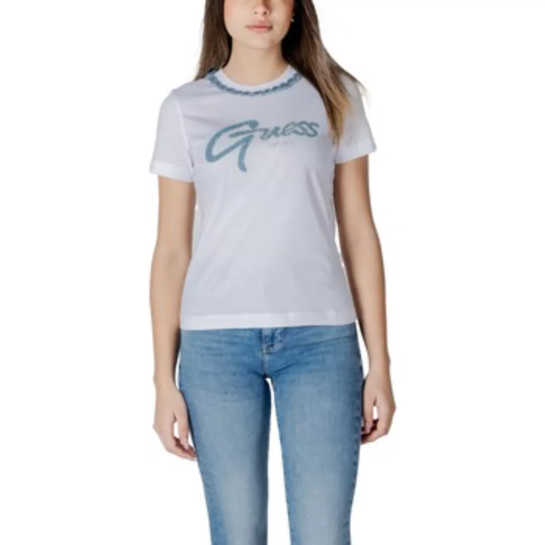 Guess  T-Shirt CN SS JEANS CHAIN TE W5GI03 I3Z14 günstig online kaufen