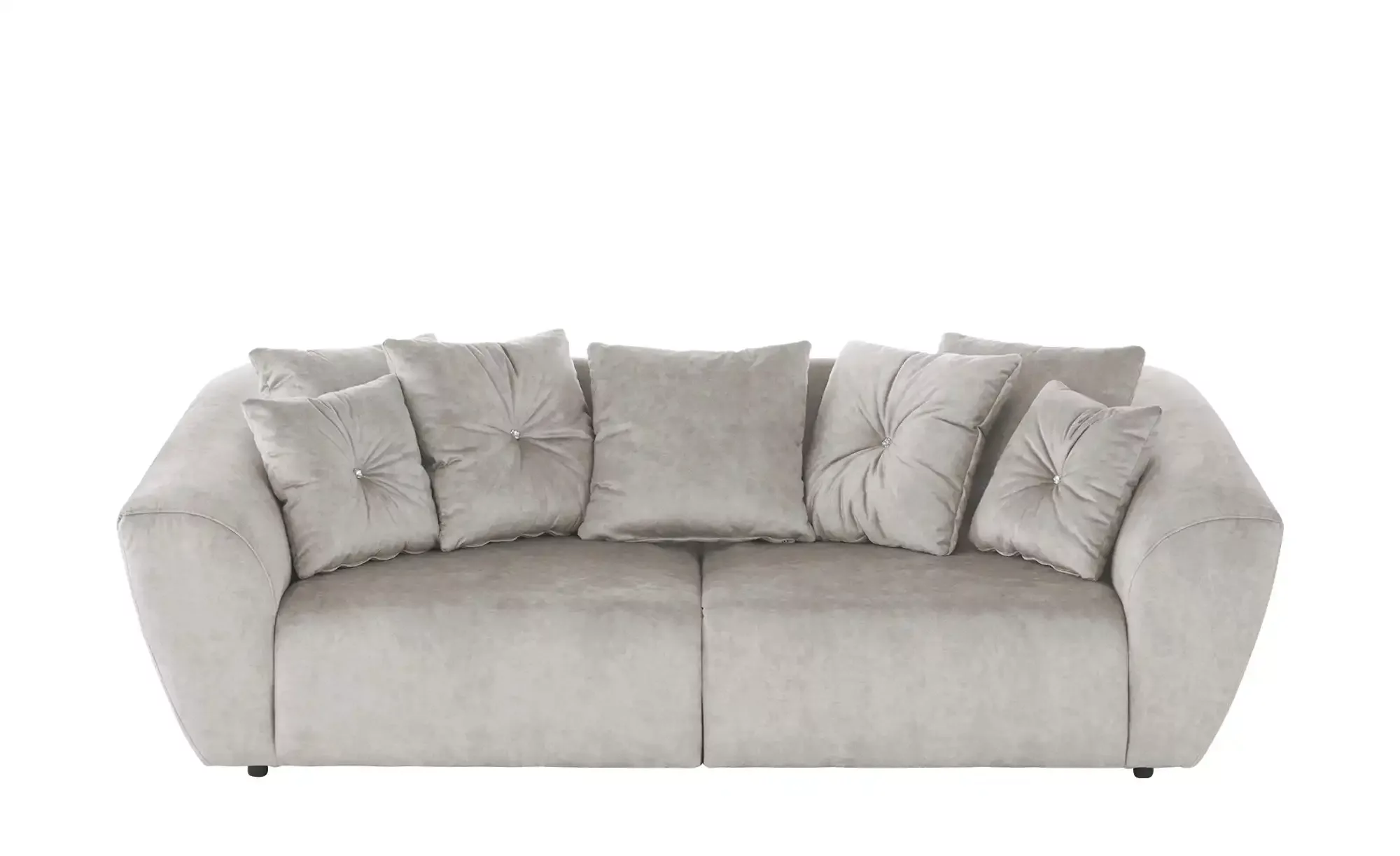 smart Big Sofa  Krista ¦ grau ¦ Maße (cm): B: 250 H: 81 T: 106.0 Polstermöb günstig online kaufen