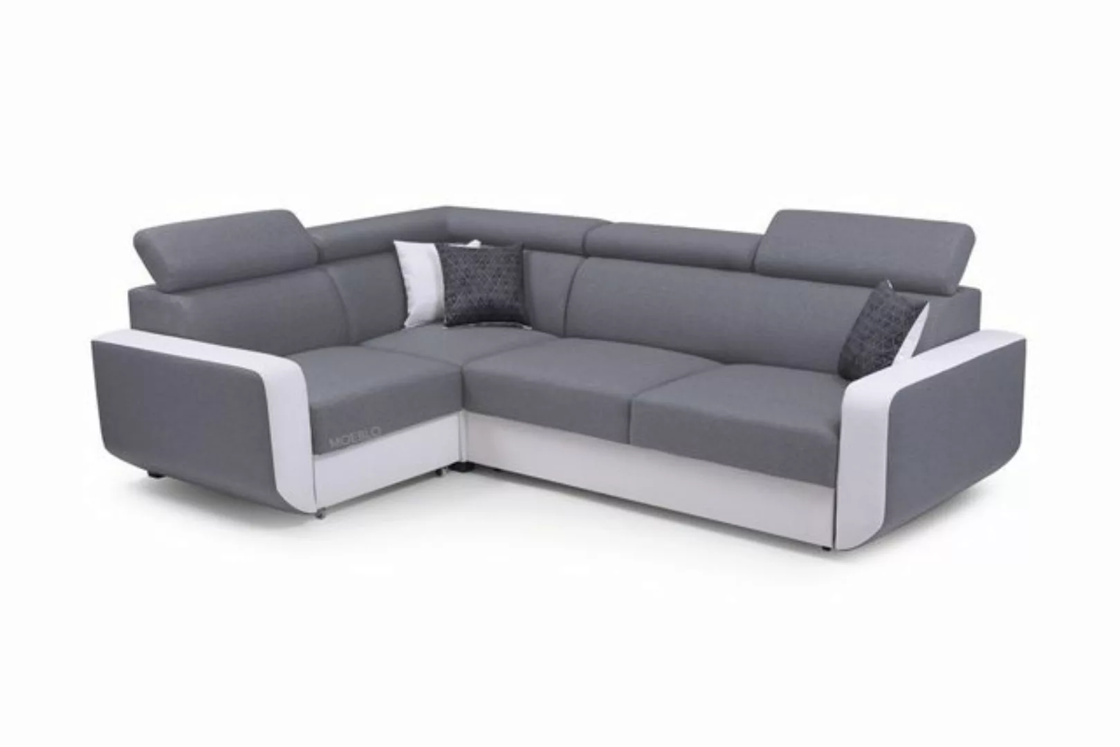 MOEBLO Ecksofa CELINE, Eckcouch Couch L-Form Polstergarnitur Wohnlandschaft günstig online kaufen