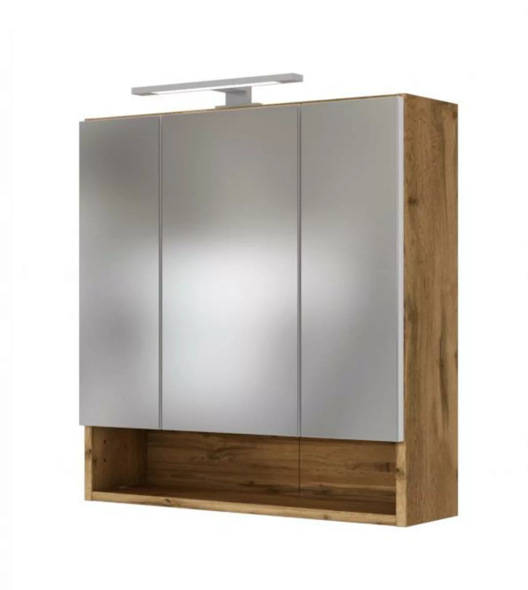 HELD MÖBEL Spiegelschrank Livorno 60 cm Wotaneiche günstig online kaufen