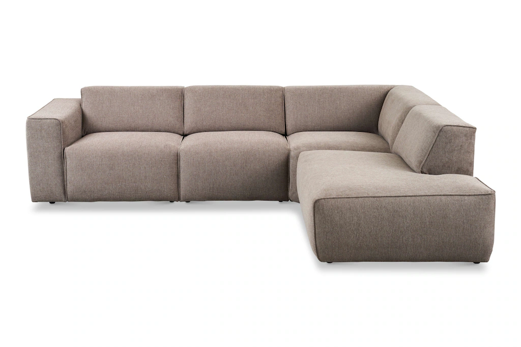 andas Ecksofa "Noord", mit Kedernaht, in einem Soft-Touch Bezug günstig online kaufen