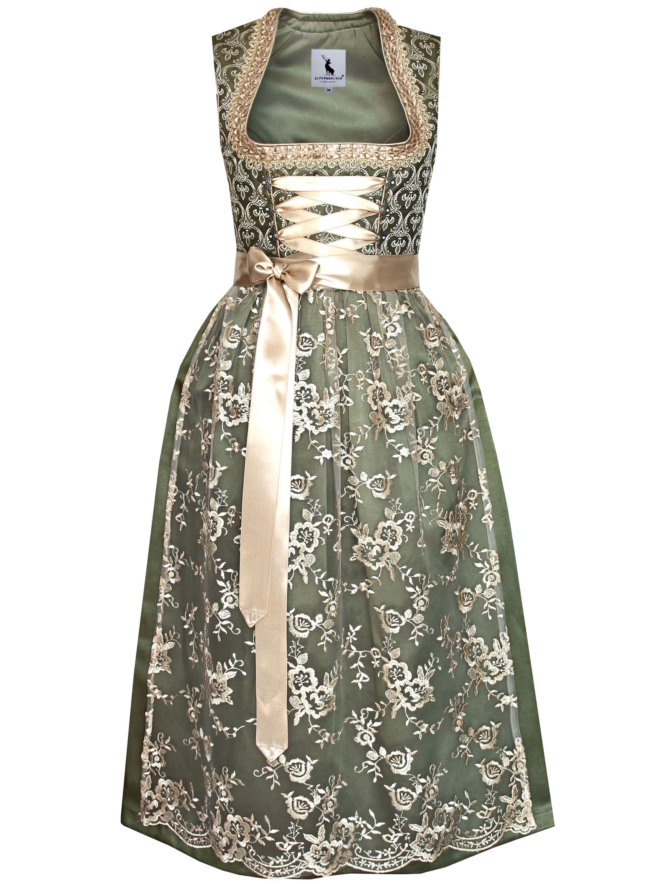 Alpenmärchen Dirndl Langes Dirndl Thea in günstig online kaufen