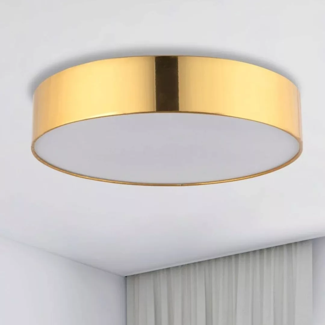 famlights | Deckenleuchte Melinda in Gold E27 4-flammig 600mm günstig online kaufen