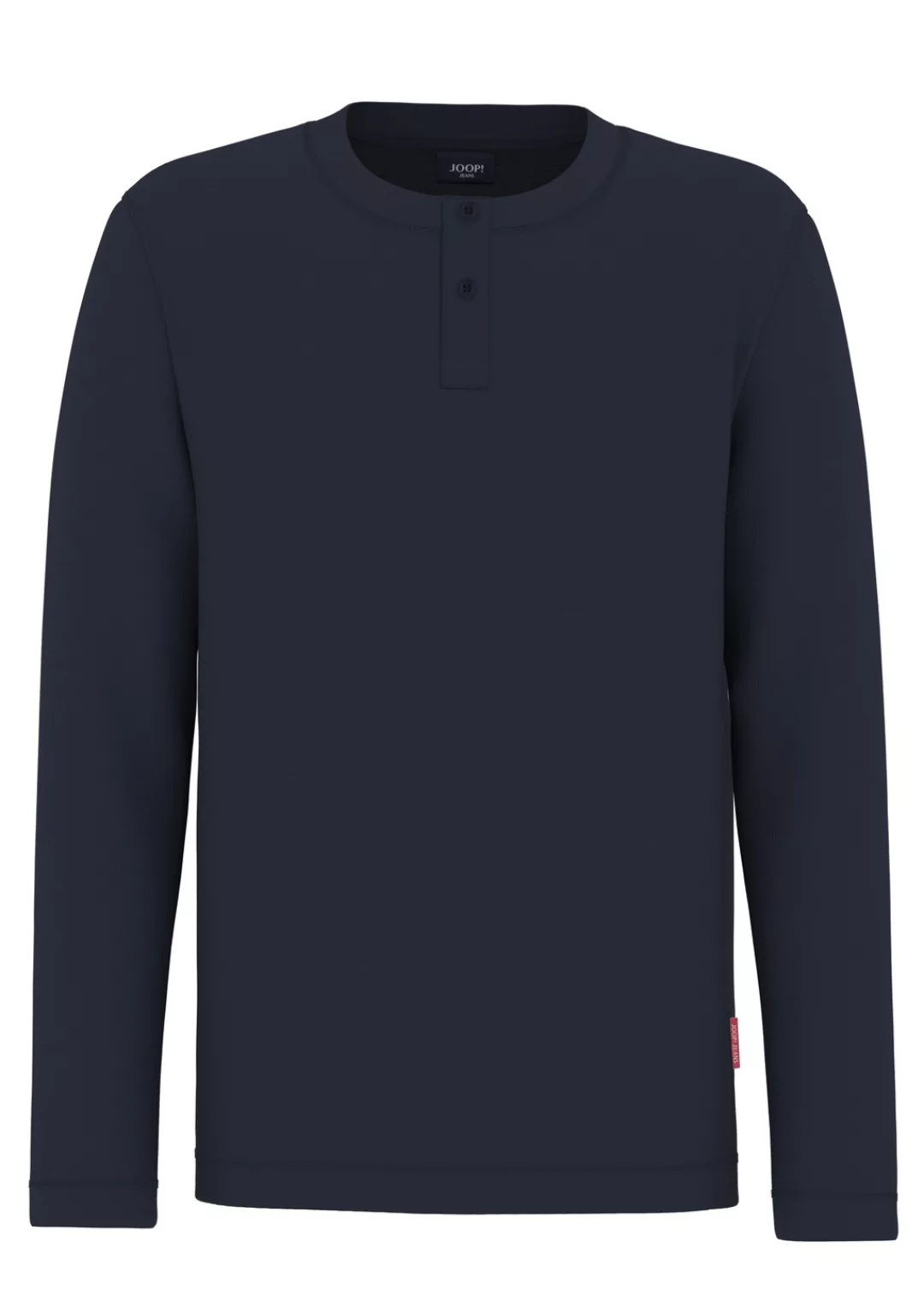 Joop Jeans Longsleeve "Iram", Etikett seitlich am Rumpf, Logopatch günstig online kaufen