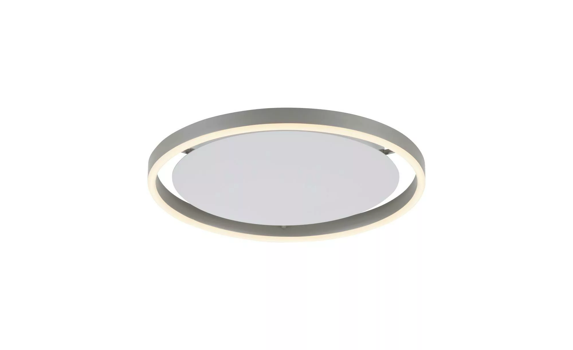 LED Deckenleuchte Ritus in Silber 20W 2650lm günstig online kaufen