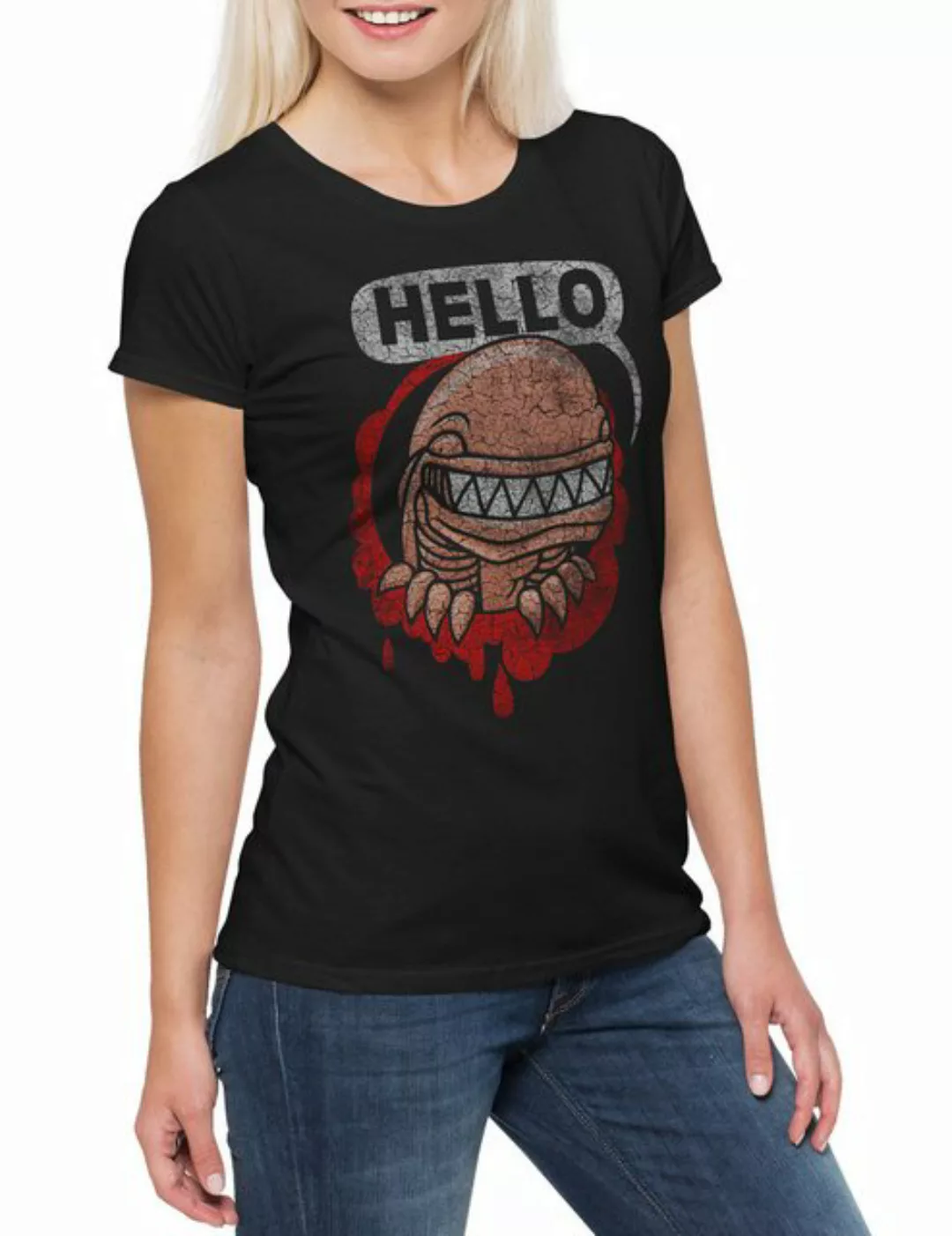 Urban Backwoods Print-Shirt Alien Birth Damen T-Shirt Ripley Prometheus Nos günstig online kaufen