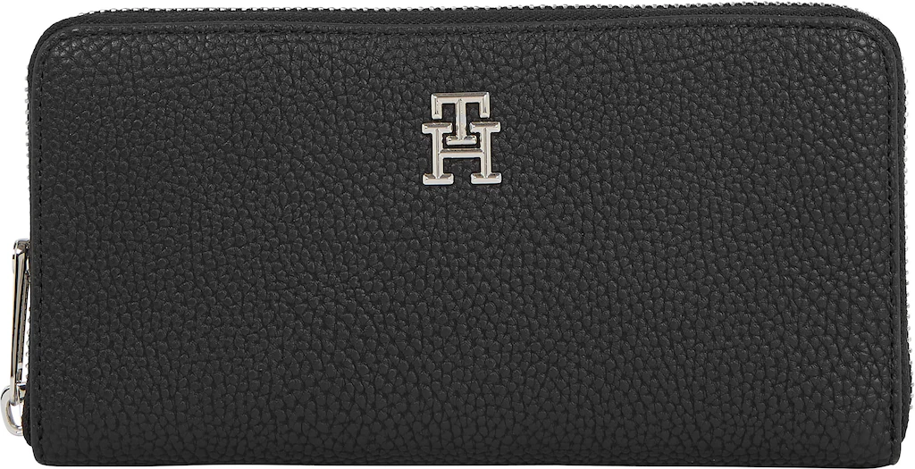 Tommy Hilfiger Geldbörse "TH EMBLEM LARGE ZA", mit TH-Emblem vorne günstig online kaufen