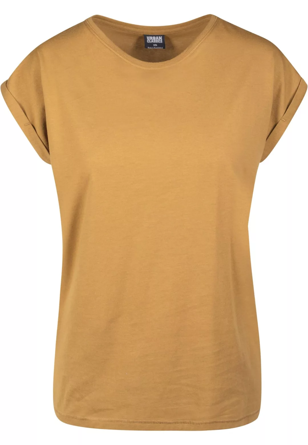 URBAN CLASSICS Kurzarmshirt "Urban Classics Damen Ladies Extended Shoulder günstig online kaufen