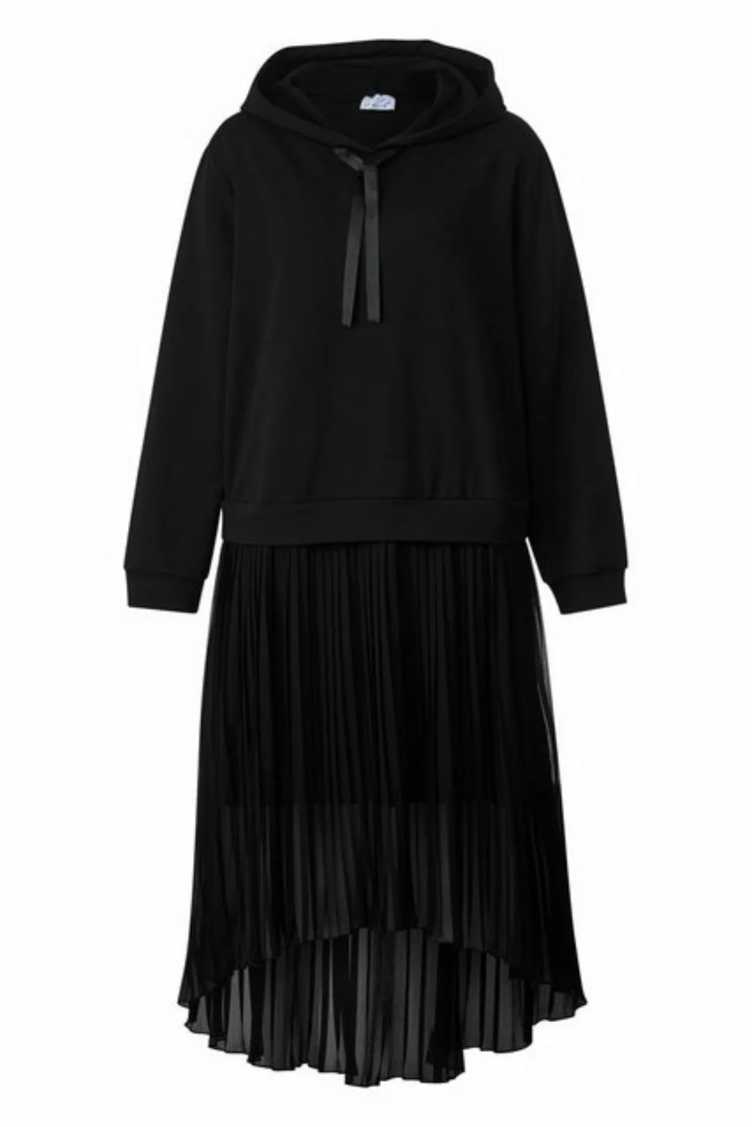 Angel of Style Jerseykleid Midikleid Layering-Look Jersey und Plissee günstig online kaufen