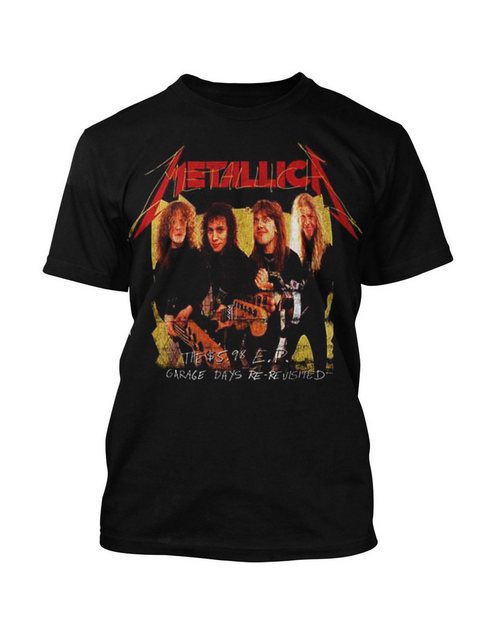 metallica T-Shirt Garage Photo Yellow günstig online kaufen