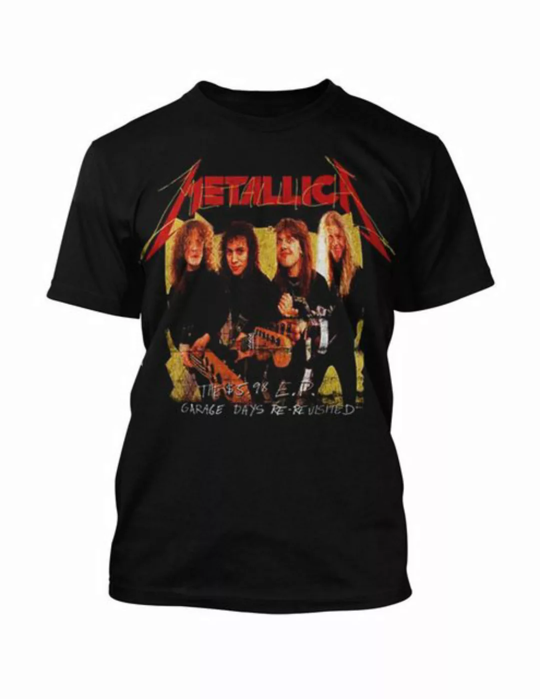 metallica T-Shirt Garage Photo Yellow günstig online kaufen