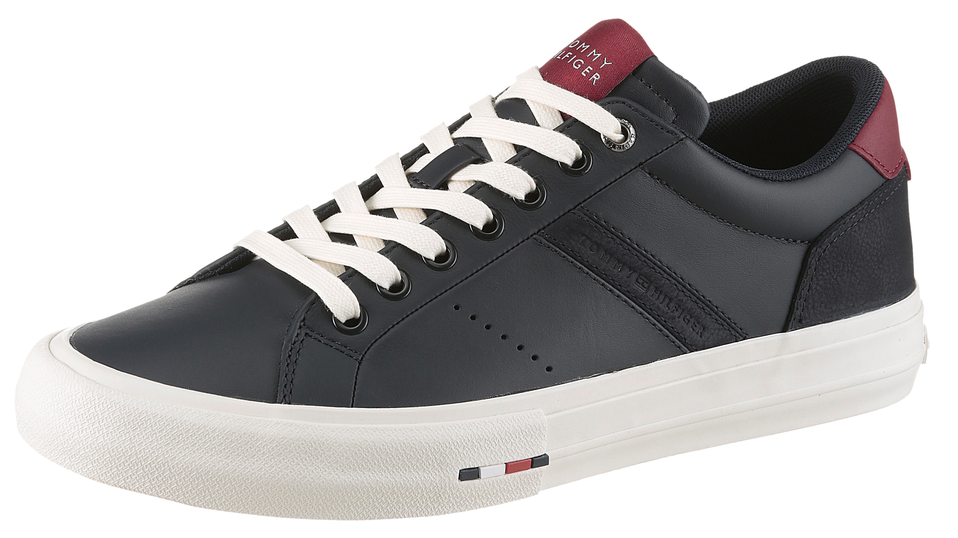 Tommy Hilfiger Sneaker "TH HI VULC LTH STREET", Freizeitschuh, Halbschuh, S günstig online kaufen