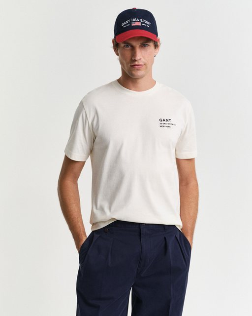 Gant T-Shirt SMALL GRAPHIC SS T-SHIRT günstig online kaufen