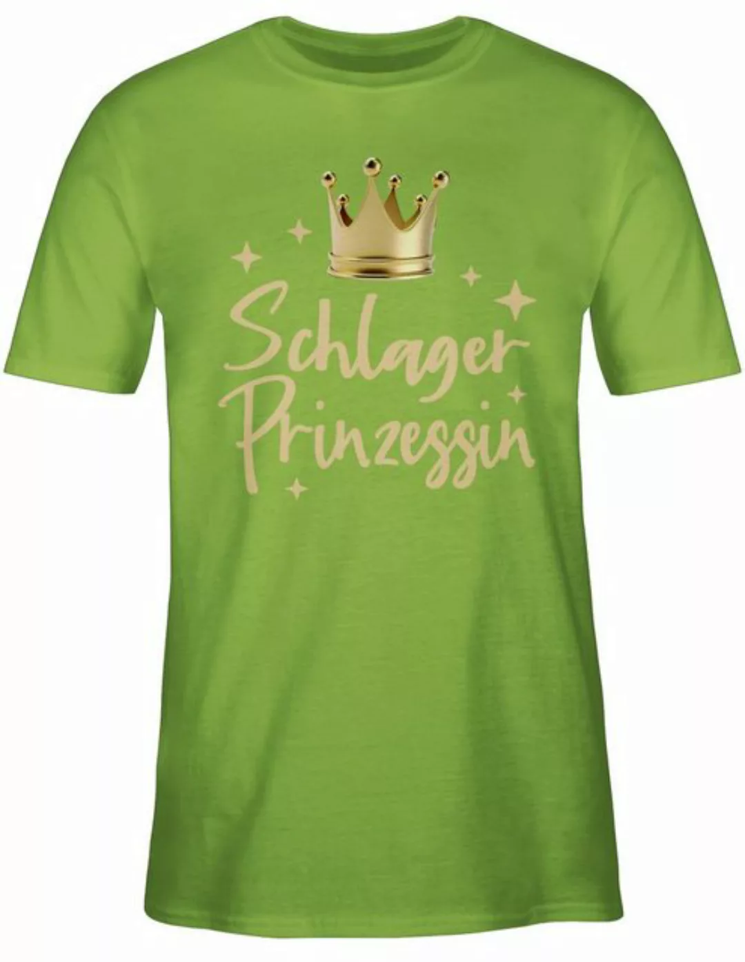 Shirtracer T-Shirt Schlager Prinzessin - Schlagerparty Konzert Volksmusik S günstig online kaufen