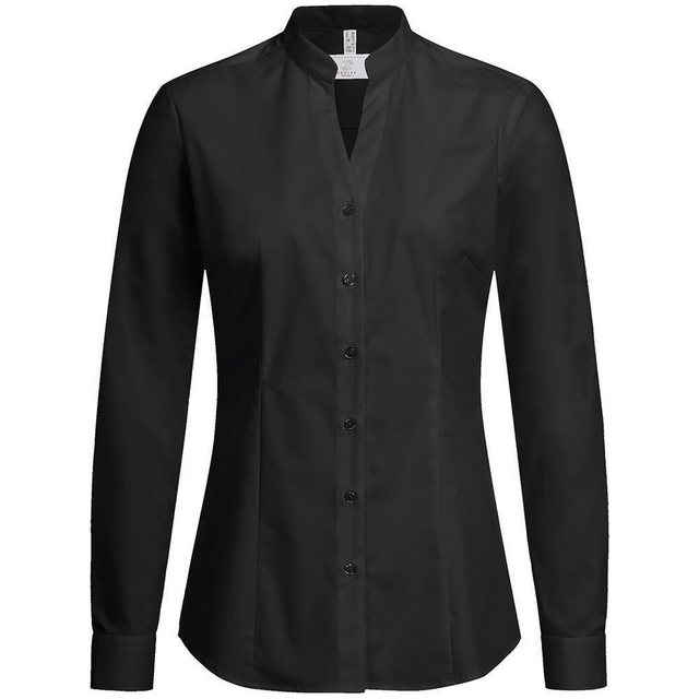 GREIFF Langarmbluse Greiff Corporate Bluse BASIC Damen Stehkragen OEKO TEX® günstig online kaufen