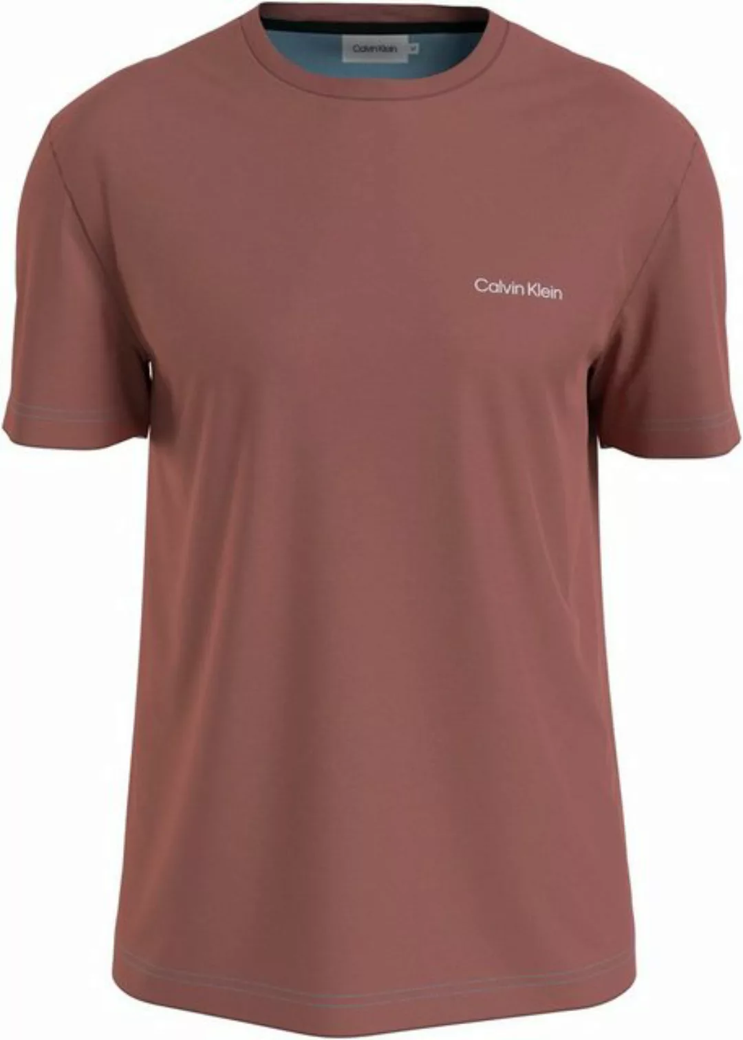 Calvin Klein T-Shirt Micro Logo aus dickem Winterjersey, mit Logoprint günstig online kaufen