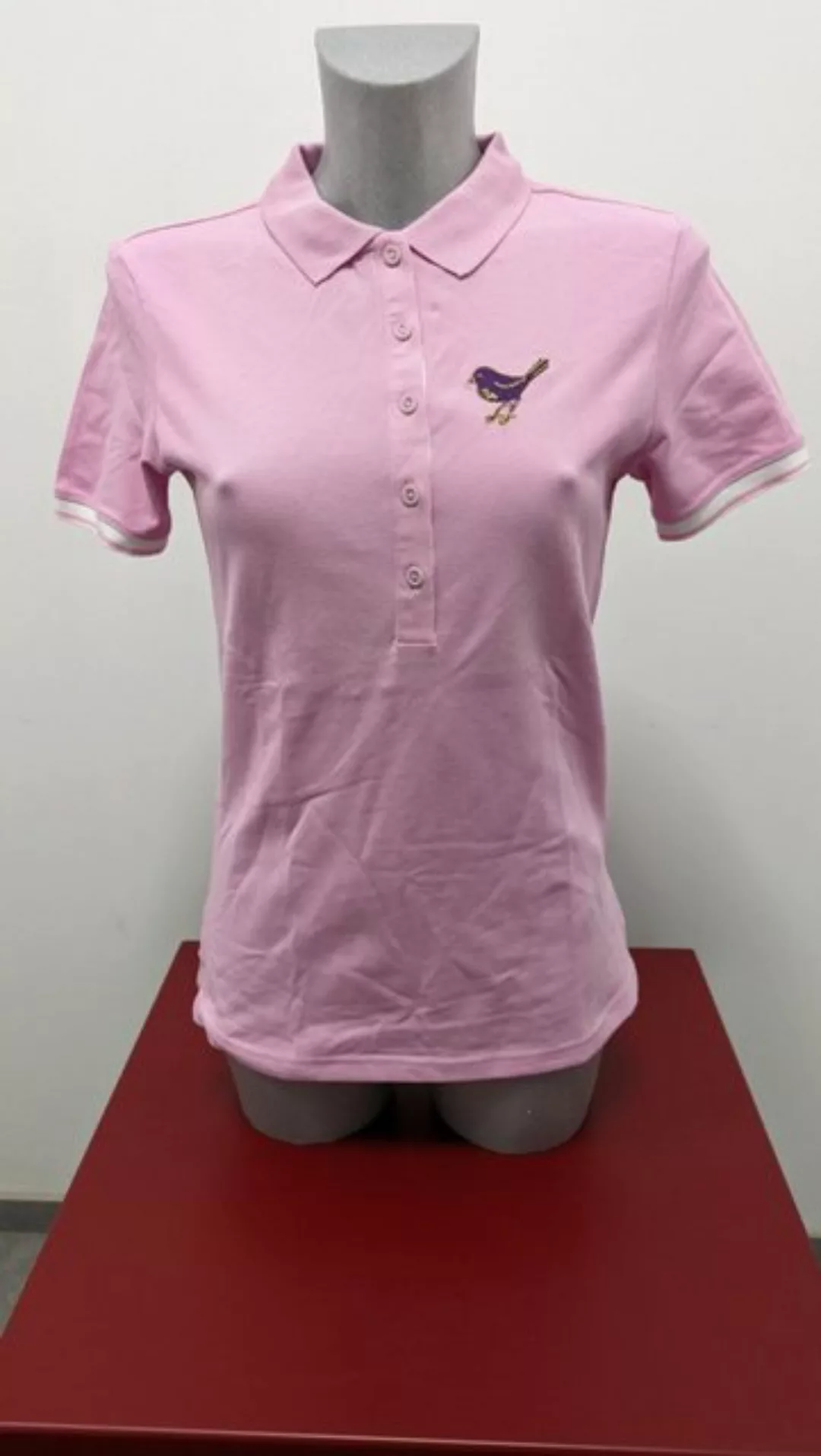 girls golf Poloshirt Girls Golf Polo 'Hearty Questionmark' Pink Damen S günstig online kaufen