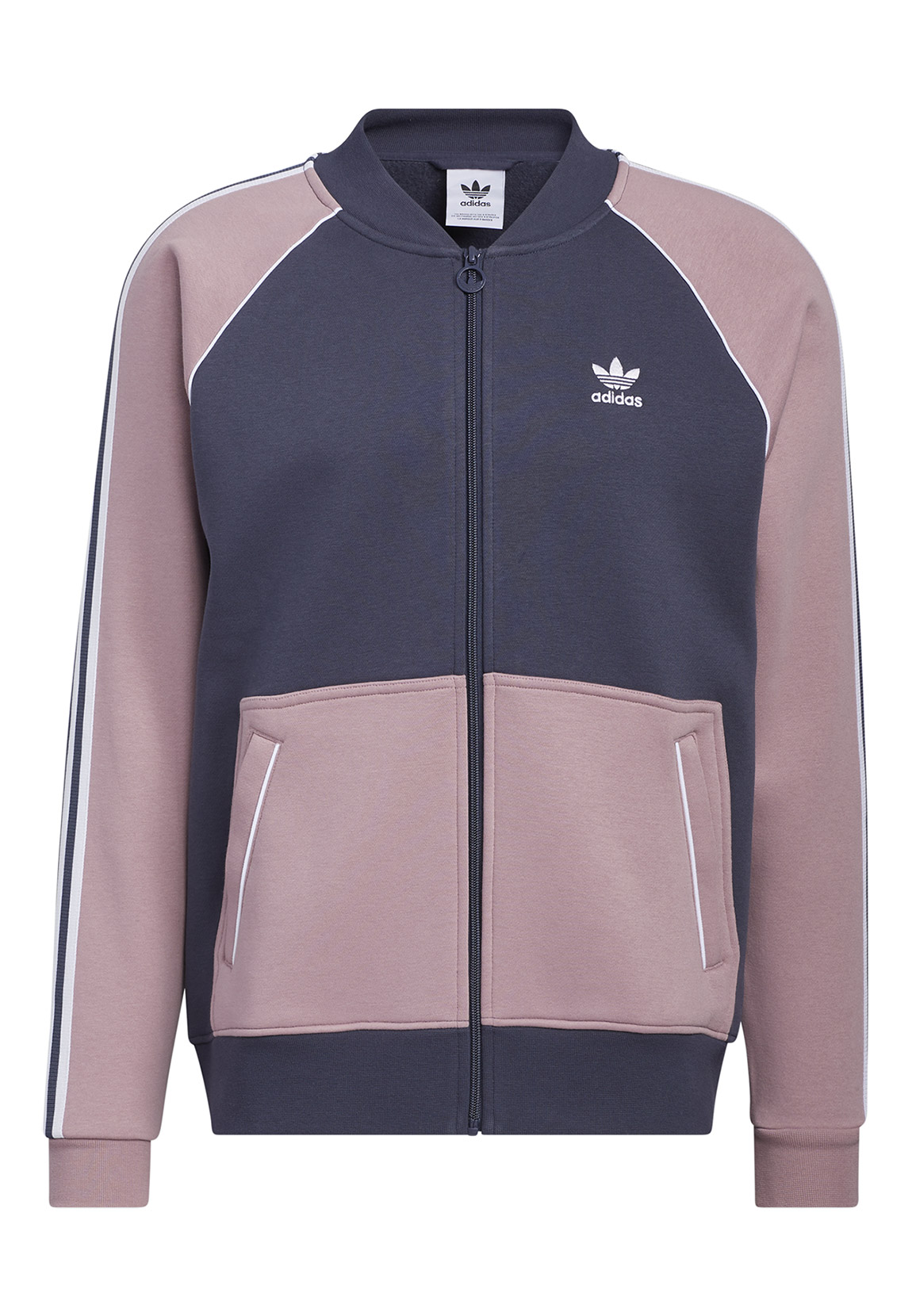 Adidas Originals Sprt Fleece Jacke L Shadow Navy / Magic Mauve günstig online kaufen