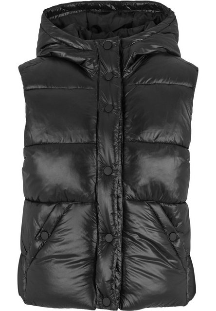 URBAN CLASSICS Steppweste Urban Classics Ladies Recycled Shiny Puffer Vest günstig online kaufen