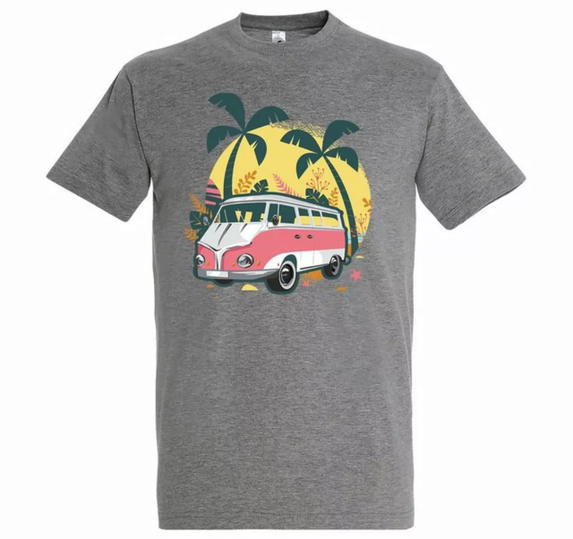 Youth Designz T-Shirt Camping Van Urlaub Herren Shirt mit modischem Frontpr günstig online kaufen