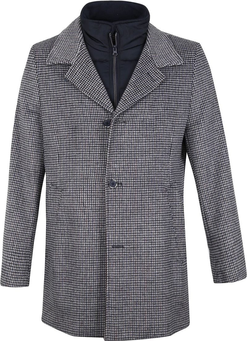 Suitable Stijn Coat Woolmix Braun - Größe 54 günstig online kaufen