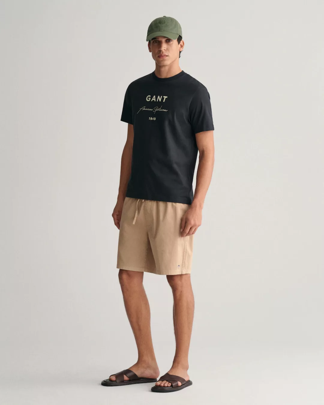 Gant Shorts DRAWSTRING LOGO SHORTS mit elastischem Bund und Kordelzug günstig online kaufen