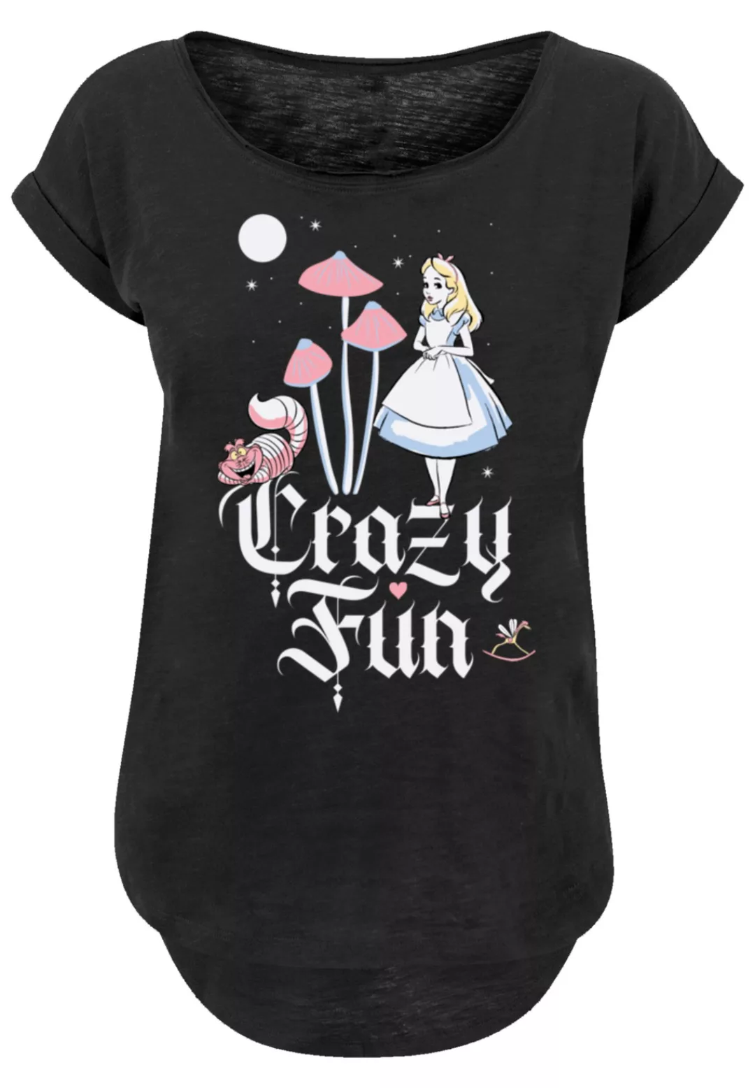 F4NT4STIC T-Shirt "Disney Alice im Wunderland Crazy Fun", Premium Qualität günstig online kaufen