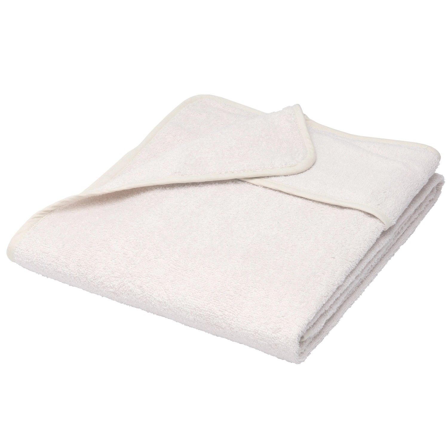 Beautissu Marbella Handtuch 200x70cm Weiß günstig online kaufen