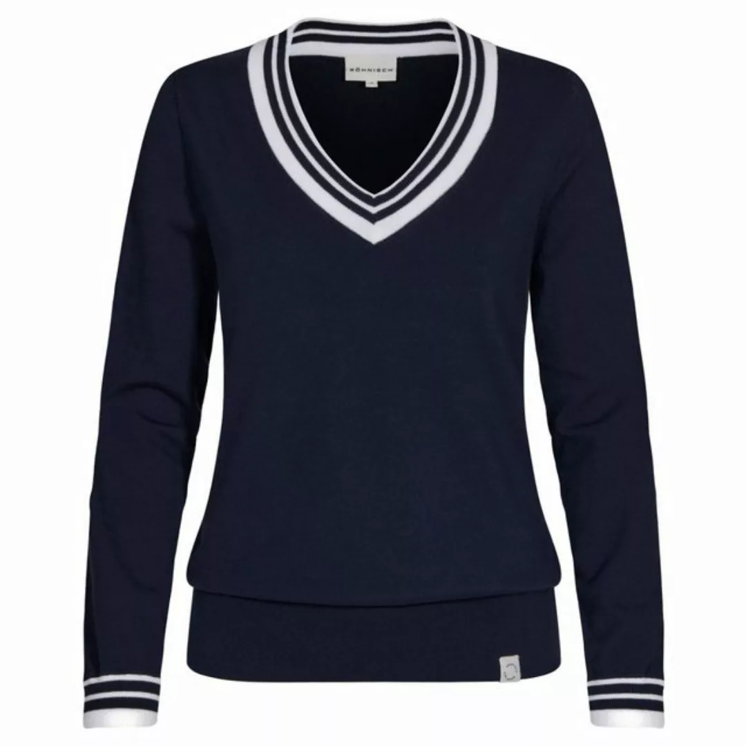 RÖHNISCH Trainingspullover Röhnisch Mae Knitted Pullover Dunkelblau günstig online kaufen
