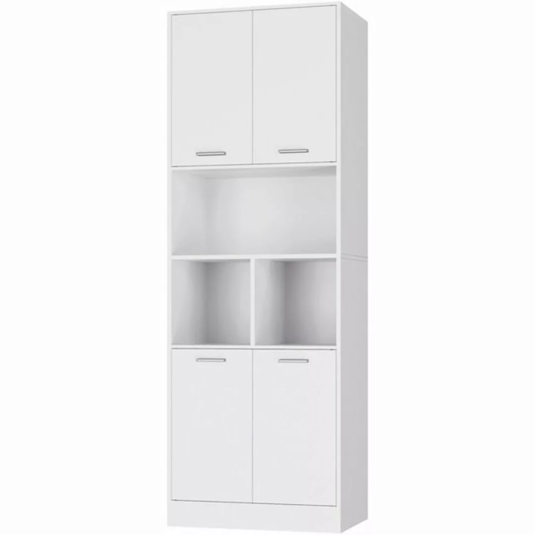 Homfa Hochschrank Badschrank Bücherschrank Badezimmerschrank 180x60x40cm günstig online kaufen