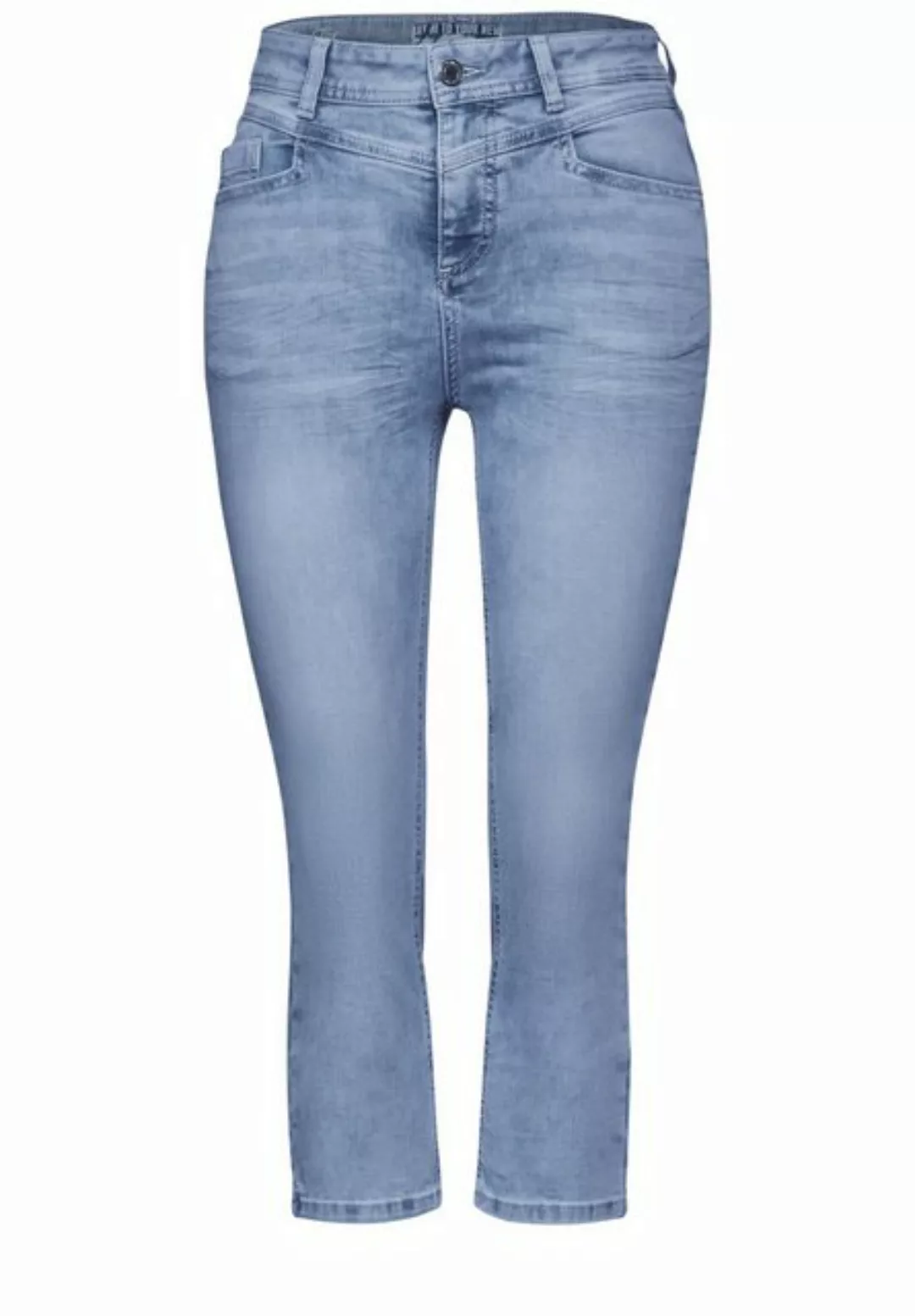 STREET ONE 3/4-Jeans softer Materialmix günstig online kaufen