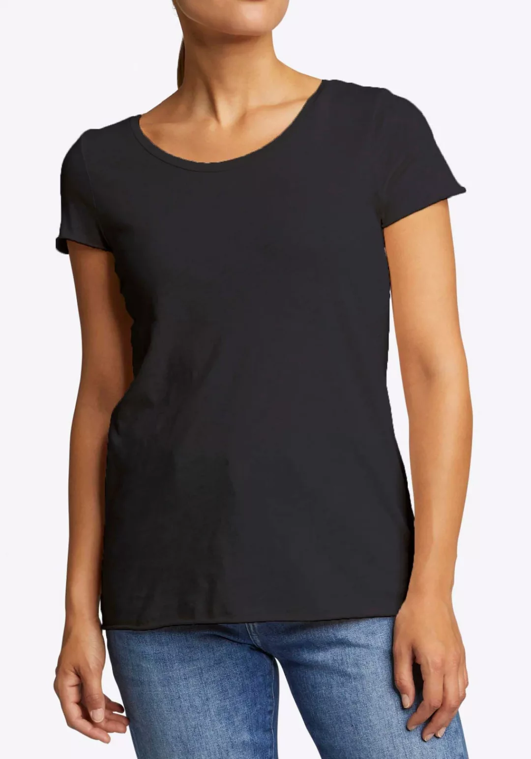 Rich & Royal T-Shirt in femininer Basic-Form günstig online kaufen