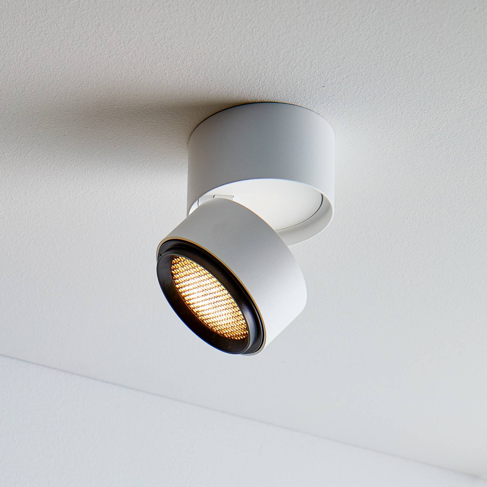 LOOM DESIGN Ray LED-Deckenspot Ø9,3cm 15W weiß günstig online kaufen