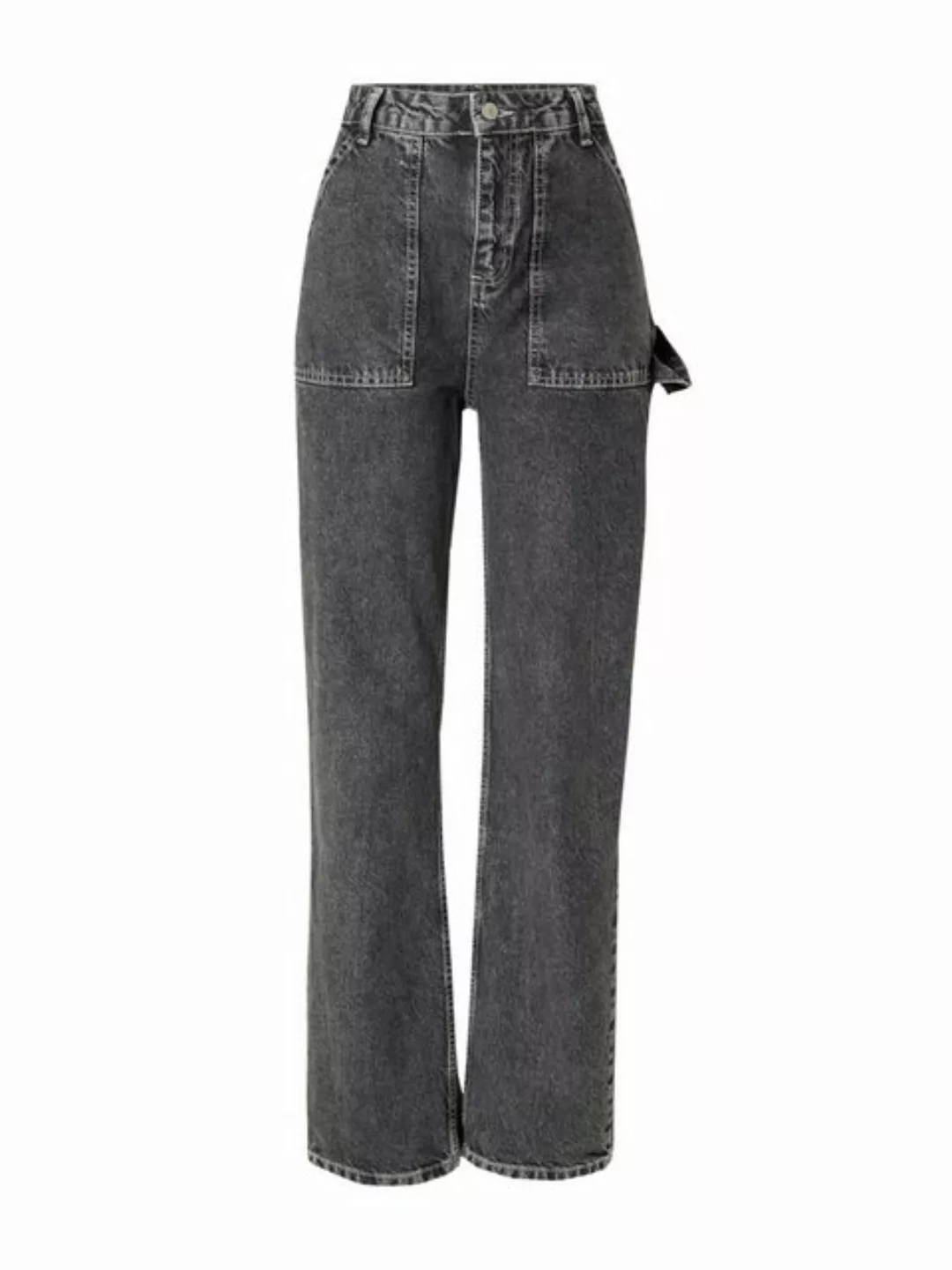 Trendyol Weite Jeans (1-tlg) Plain/ohne Details günstig online kaufen