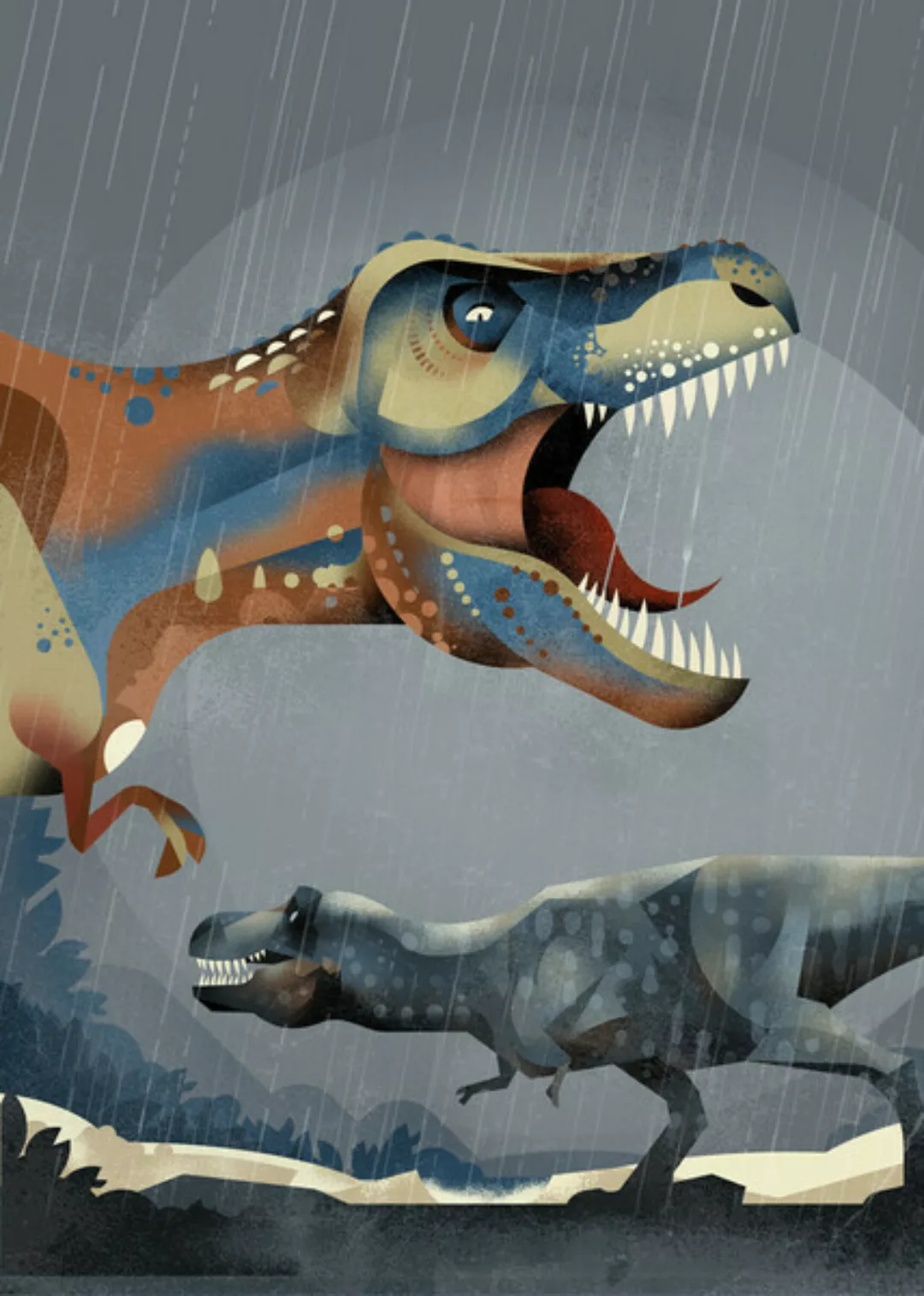 Poster / Leinwandbild - Tyrannosaurus Rex günstig online kaufen