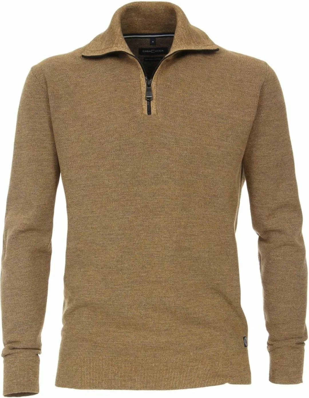 Casa Moda Zip Pullover Gelb - Größe 3XL günstig online kaufen