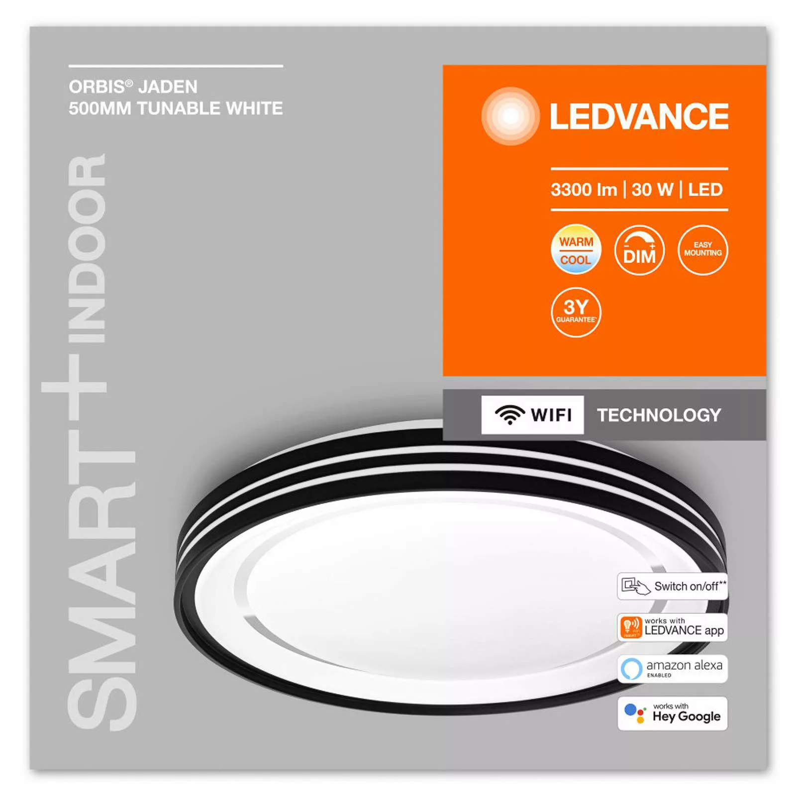 LEDVANCE SMART+ WiFi Orbis Jarden Deckenlampe 50cm günstig online kaufen