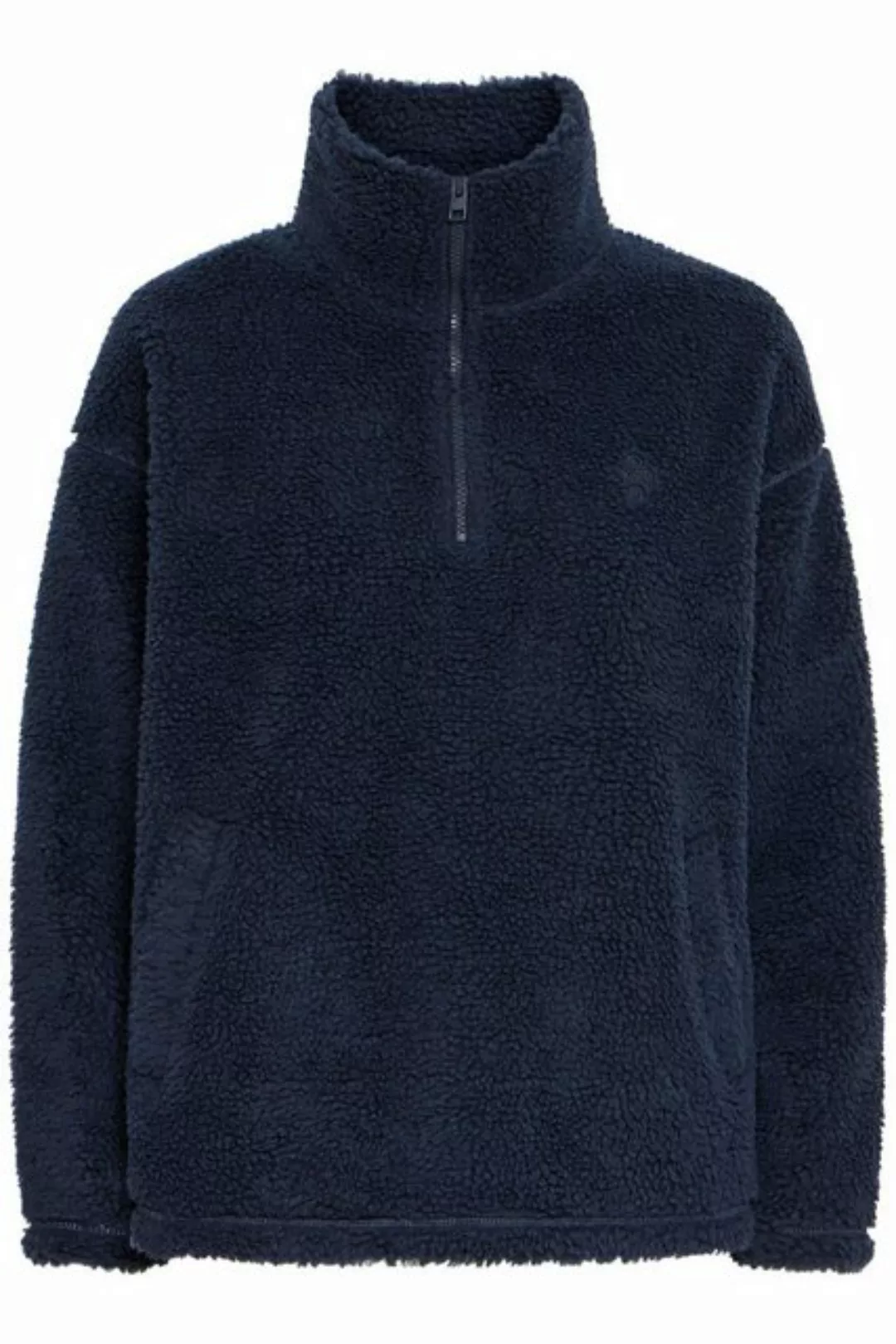 OXMO Fleecejacke OXTOLIRONE moderner Teddy-Sweater günstig online kaufen