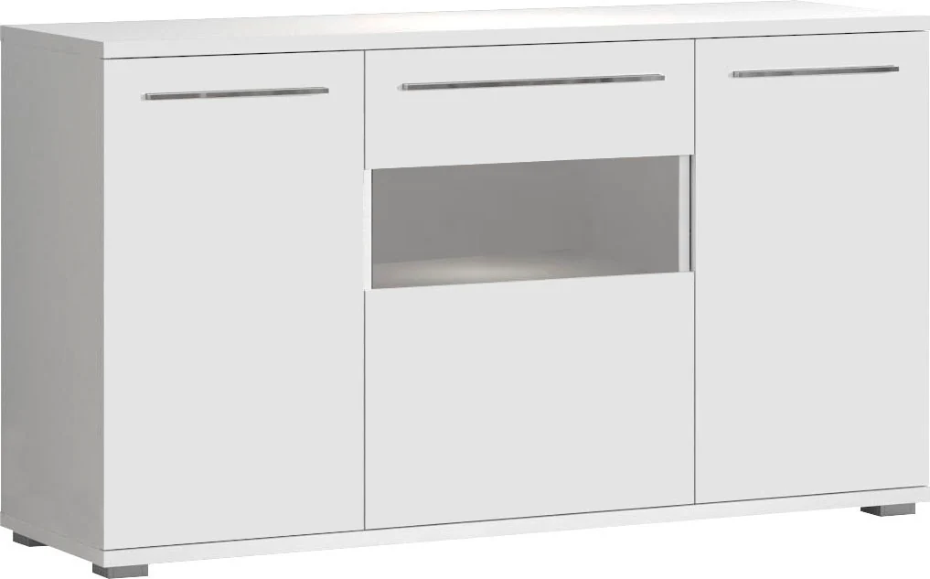 Places of Style Kommode "Piano", (H/B/T): 84,6/150/45,2cm), Hochglanz UV la günstig online kaufen