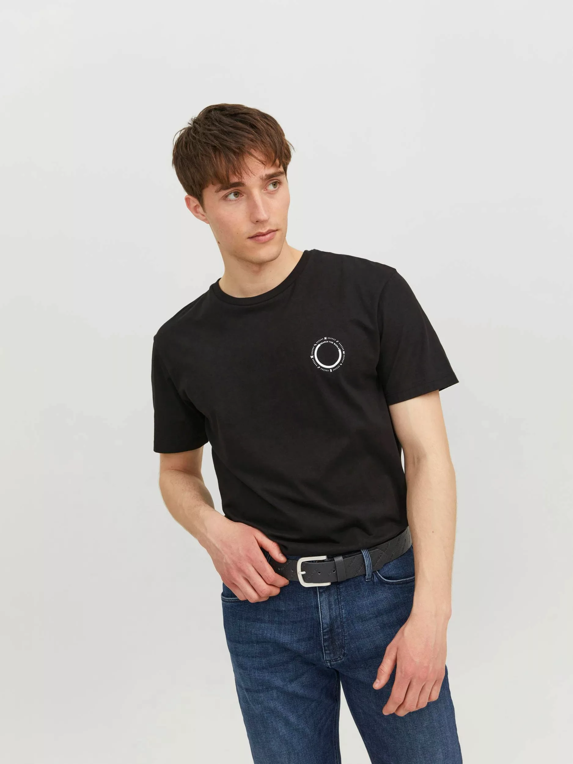 Jack & Jones Synthetikgürtel "JACHARRY EMBOSSED BELT NOOS" günstig online kaufen