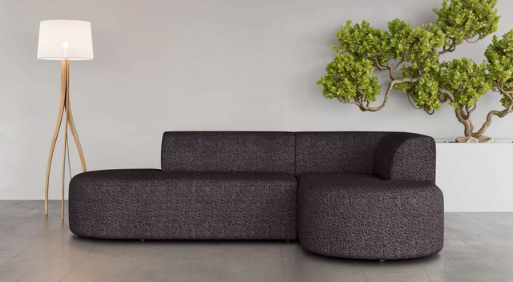 andas Ecksofa »Ecksofa Tvinne mit Ottomane links oder rechts bestellbar«, L günstig online kaufen
