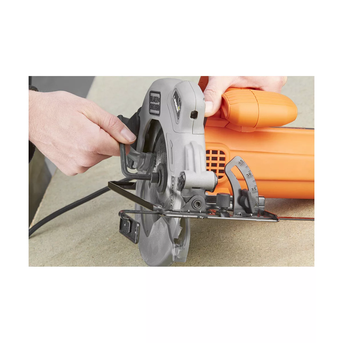 Black + Decker Handkreissäge CS1250L 1.250 W günstig online kaufen