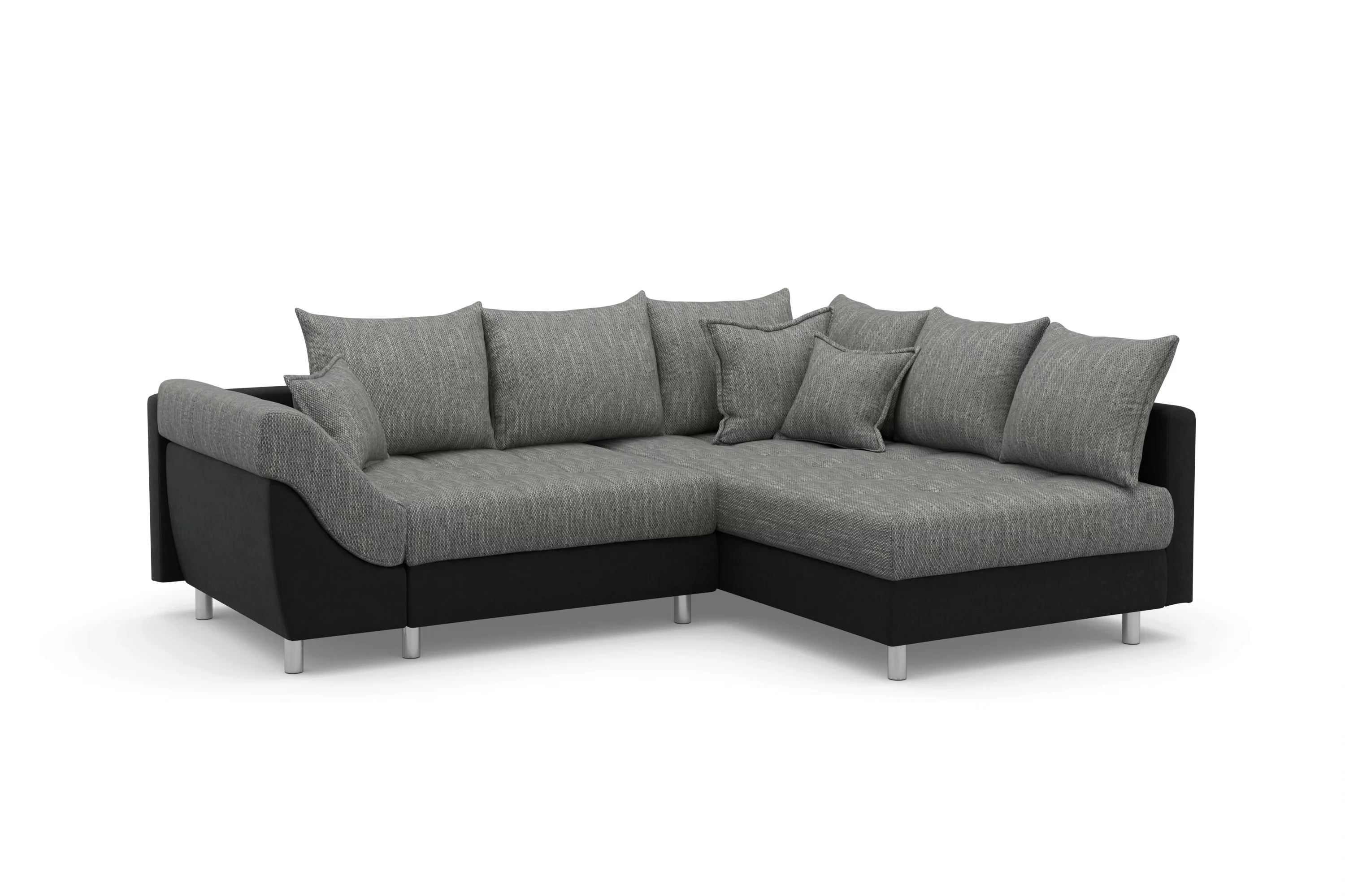 COLLECTION AB Ecksofa Joseli, mit Zier- und Rückenkissen, komfortable Schan günstig online kaufen