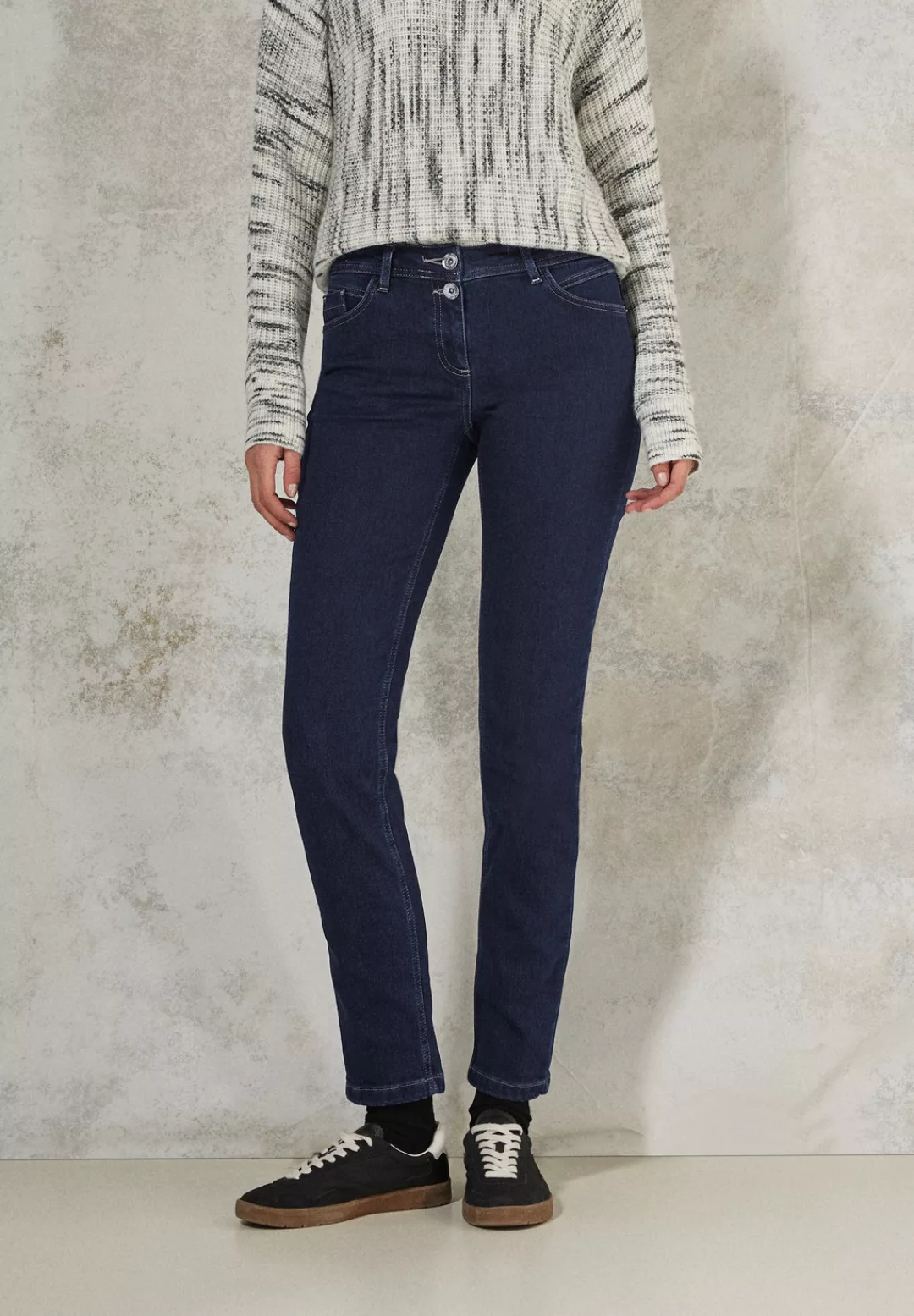 Cecil Slim-fit-Jeans, Middle Waist günstig online kaufen