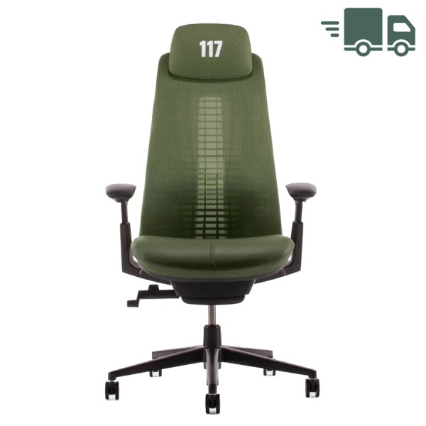 Haworth Fern X Halo Gaming Chair | Bis 150 kg | Leder-Sitzfläche günstig online kaufen