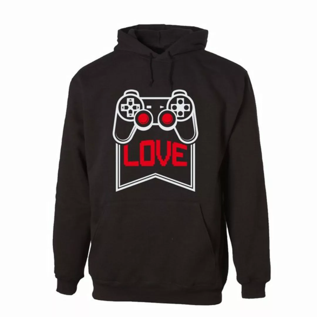 G-graphics Hoodie Gaming Love mit trendigem Frontprint, Aufdruck auf der Vo günstig online kaufen